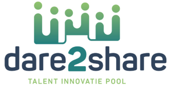 Dare2share logo website